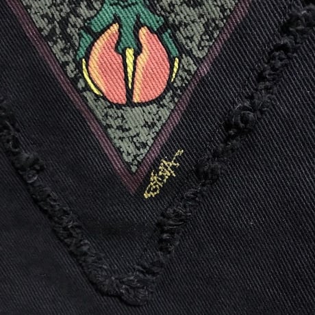 【USED】80'S LIFE'S A BEACH BAD BOY CLUB DENIM JACKET