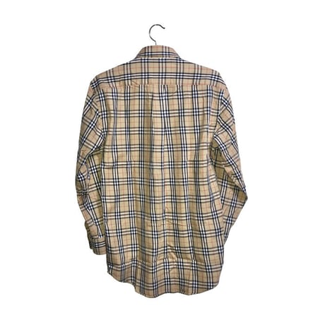【USED】90'S BURBERRYS NOVA CHECK B.D SHIRT