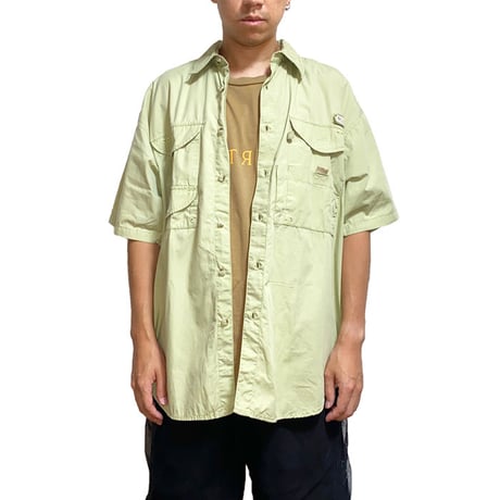 【USED】90'S COLUMBIA PFG FISHING S/S SHIRT