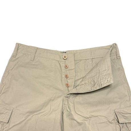 【USED】90's-00's STUSSY Cargo Shorts Beige