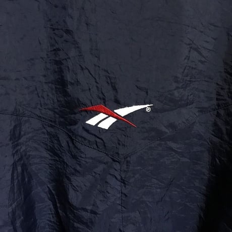 【USED】90'S REEBOK NYLON PULLOVER