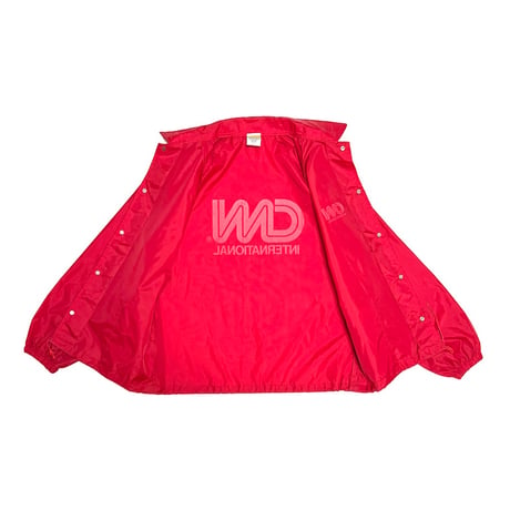【USED】90's CNN International Coach Jacket Made in USA