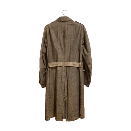 【USED】00'S C.P.COMPANY COTTON HEMP TRENCH COAT