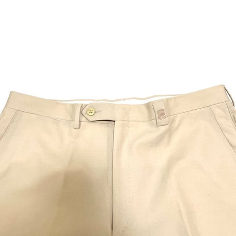 【USED】90'S LANVIN PARIS CLASSIC SLACKS BEIGE