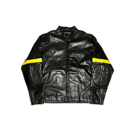 【USED】90's POLO SPORT RALPH LAUREN LEATHER BIKER JACKET