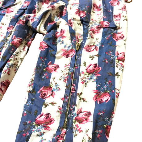 【USED】90'S VIVIENNE WESTWOOD "EROTIC ZONES" ROSE BONDAGE PANTS