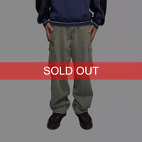 【USED】00's BILLABONG Cyberpunk Cargo Pants Faded Grey Khaki
