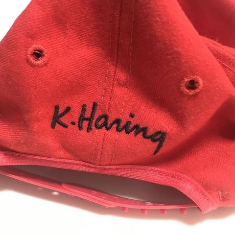 【USED】90'S KEITH HARING CAP
