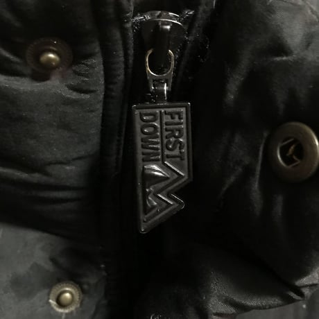 【USED】90'S FIRST DOWN HOODED DOWN JACKET