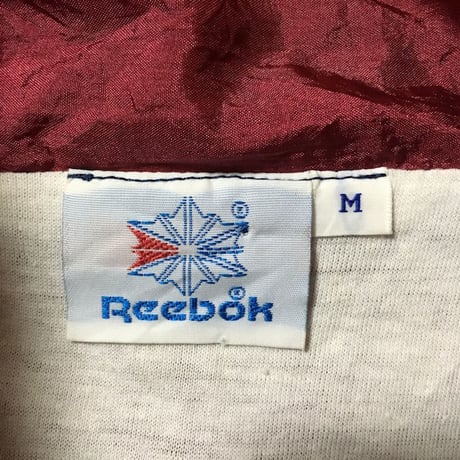 【USED】90'S REEBOK NYLON JACKET TRICOLOR
