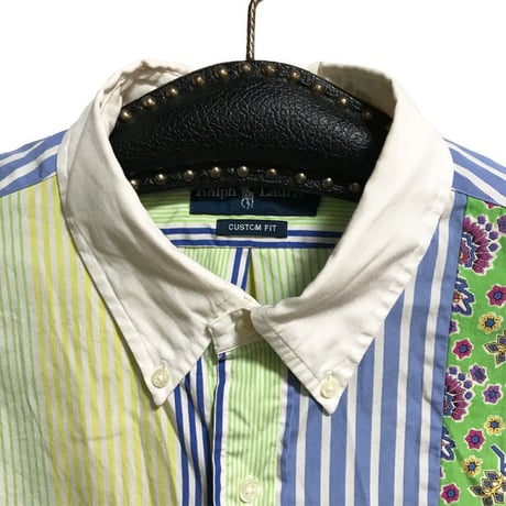 【USED】RALPH LAUREN CRAZY PATTERN SHIRT