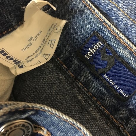 【USED】90'S MILA SCHON DENIM PANTS