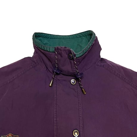 【USED】80's-90's Columbia NYLON MOUNTAIN JACKET PURPLE