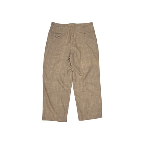 【USED】90's Polo by Ralph Lauren PLAID 2TAC TROUSERS
