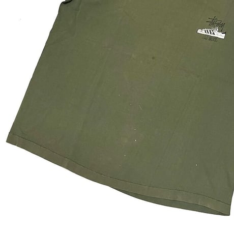 【USED】80'S STUSSY OLD SKOOL FLAVOR T-SHIRT