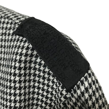 【USED】SEDITIONARIES HOUNDSTOOTH PETER PAN SHIRT BY 666
