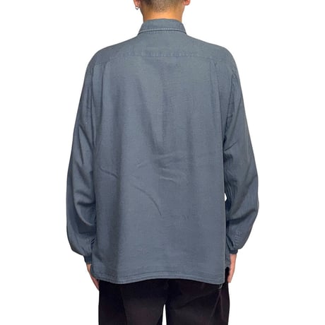 【USED】Martin Margiela 10 2002AW Slate Blue Utility Shirt