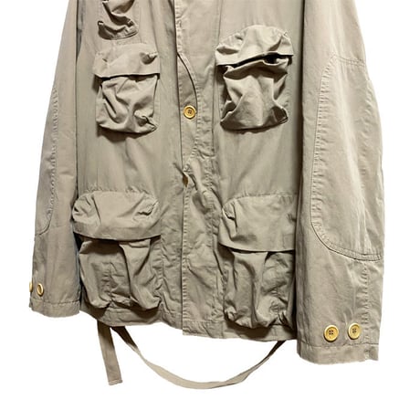 【USED】90'S HELMUT LANG PARACHUTE JACKET WITH CARGO POCKET