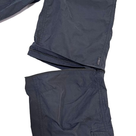 【USED】00'S COLUMBIA TITANIUM DETACHABLE GIMMICK PANTS