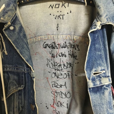 【USED】NOKI 2005 CUSTOMIZED LEVIS "BIG-E" DENIM JACKET