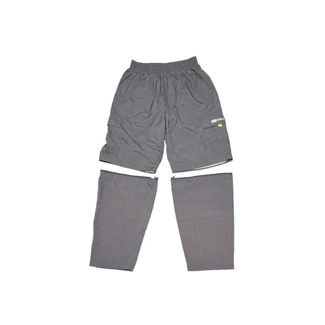 【USED】00's Kappa CONVERTIBLE PANTS URBAN GREY