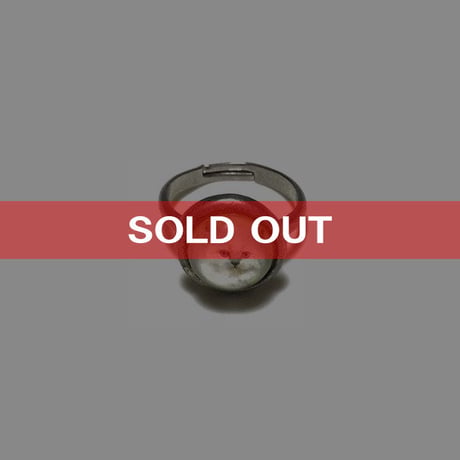 【USED】CAT CABOCHON RING RAGDOLL