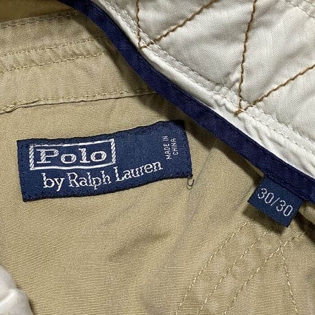 【USED】90'S POLO BY RALPH LAUREN MULTI POCKET CARGO PANTS