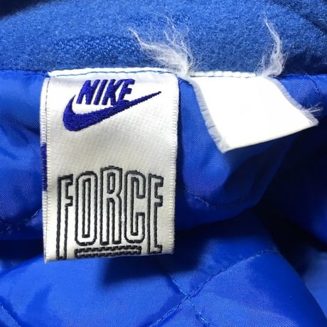【USED】90'S NIKE FORCE VARSITY JACKET