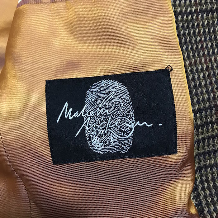USED】80'S-90'S MALCOLM MCLAREN WOOL JACKET | K USED】80'S-90'S MALCOLM MCLAREN WOOL JACKET | K