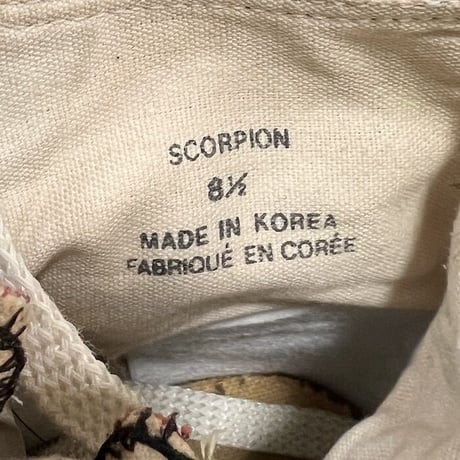 【USED】80'S AIRWALK SCORPION HI-CUT SNEAKERS