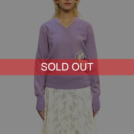 【USED】50'S Criterion CLASS V-NECK WOOL KNIT SWEATER