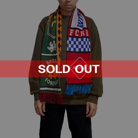 【USED】F.C.REAL BRISTOL SOCCER SCARF