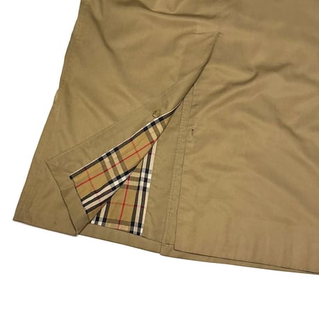 【USED】80's-90's Burberrys One Panel Sleeve Balmacaan Coat Made in England