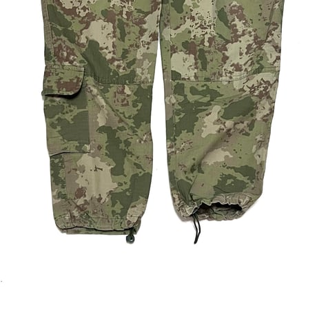 【USED】80's-90's TURKISH ARMY? CAMO CARGO PANTS
