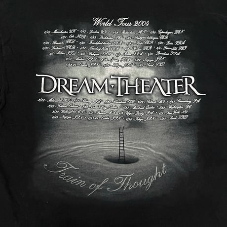 【USED】00's DREAM THEATER 2004 WORLD TOUR L/S T-SHIRT