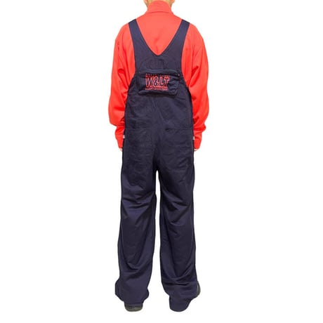 【USED】90'S W.&L.T. FUTURE DETAIL OVERALLS