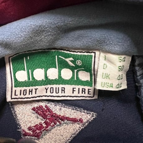 【USED】80's diadora VELOR TRACK JACKET