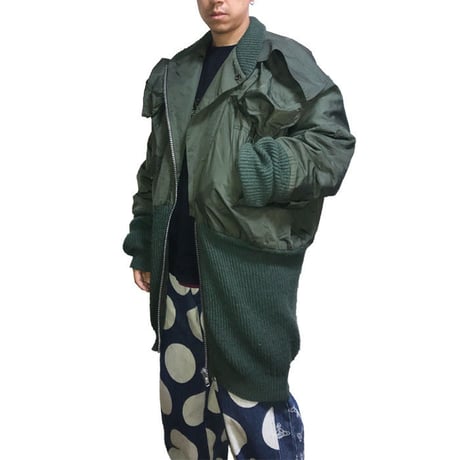 【USED】90'S WORLDS END CLASSICS BOMBER JACKET