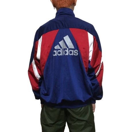 【USED】90'S ADIDAS 3STRIPES × TREFOIL TRACK JACKET