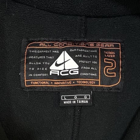 【USED】90'S-00'S NIKE ACG TECH FLEECE TOP