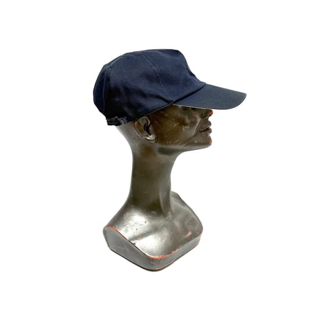 【USED】90's agnès b. PARIS Lizard Embroidery Cotton Cap Made in France