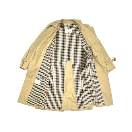 【USED】90'S AQUASCUTUM TRENCH COAT MADE IN ENGLAND