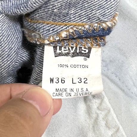 【USED】90'S LEVI'S 501 CUT-OFF JEANS MADE IN U.S.A.