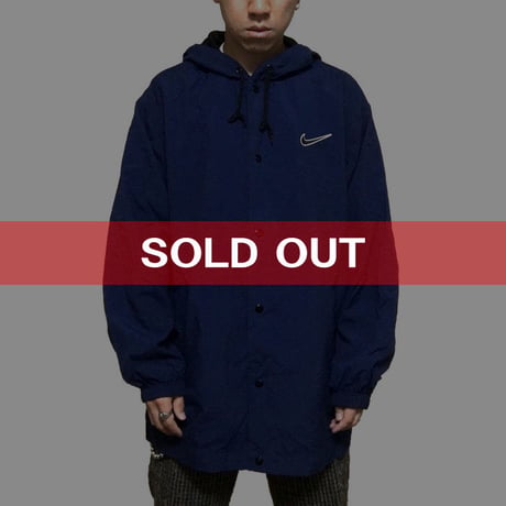 【USED】90'S NIKE COTTON HOOD JACKET