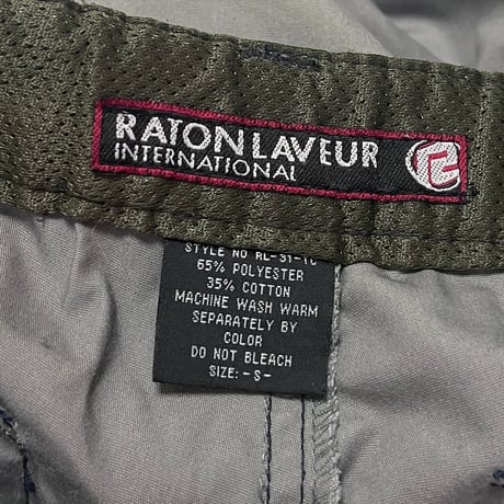 【USED】00's RATON LAVEUR INTERNATIONAL TECHNICAL SHORTS