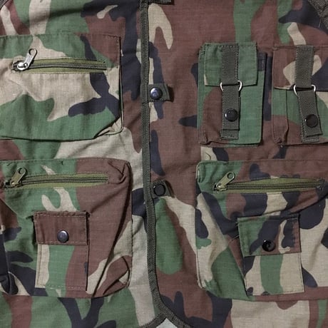 【USED】CAMO SURVIVAL VEST