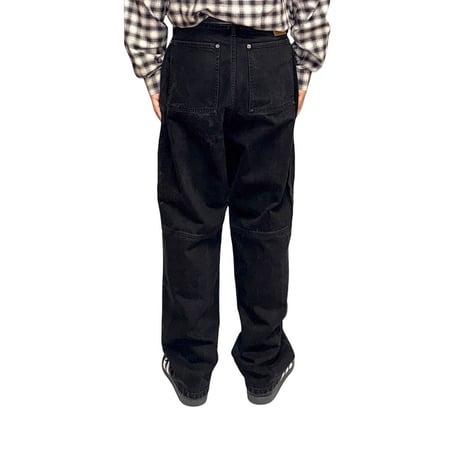 【USED】JACQUEMUS LE GADJO 6-POCKET BLACK JEANS
