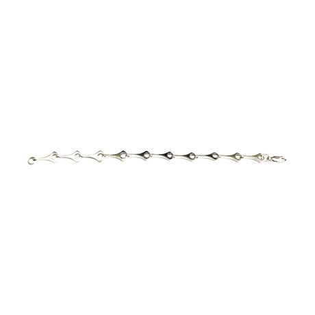 【USED】Vintage Modernist Sterling Silver Link Bracelet