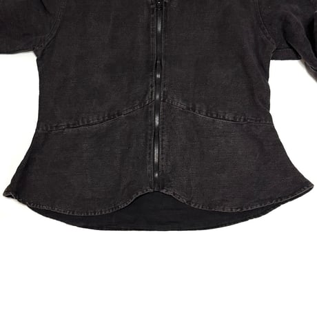 【USED】00's GARMENT DYE DEVIL ZIP-UP JACKET MADE IN NEPAL