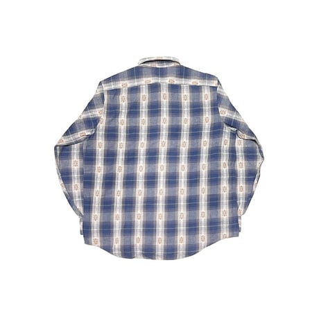 【USED】90's-00's L.L.Bean PLAID B.D. SHIRT